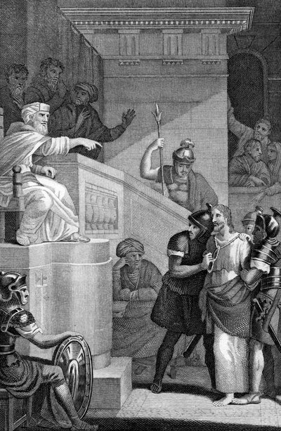 Cristo davanti a Caifa, 1814 da Unbekannt