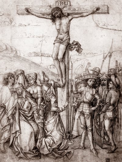 Cristo sulla Croce, c1480 da Unbekannt
