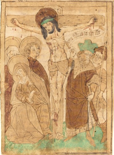 Cristo sulla croce, c. 1450-1460 da Unbekannt