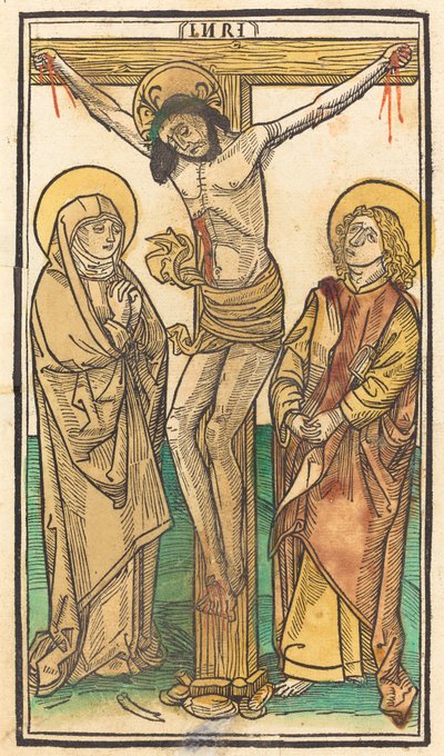 Cristo sulla croce, c. 1485 da Unbekannt