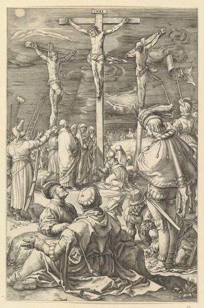Cristo sulla Croce, da La Passione di Cristo da Unbekannt