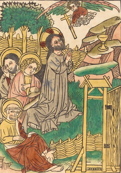 Cristo sul Monte degli Ulivi, c. 1450-1460 da Unbekannt