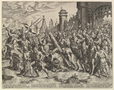 Cristo sulla via del Calvario, ca. 1560 da Unbekannt