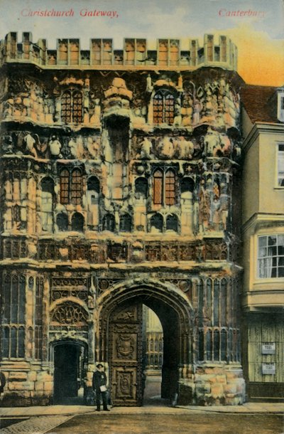 Porta di Christchurch, Canterbury, fine XIX-inizio XX secolo da Unbekannt