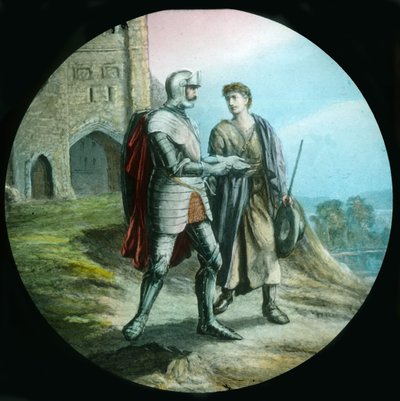 Cristiano e Speranzoso lasciano Vanity Fair, c1910 da Unbekannt