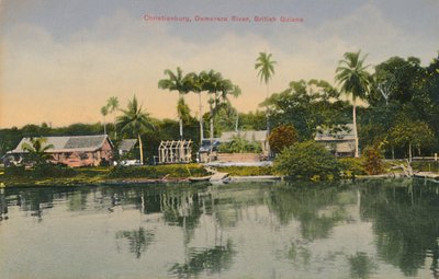 Christianburg, fiume Demerara, Guyana Britannica, inizio XX secolo da Unbekannt