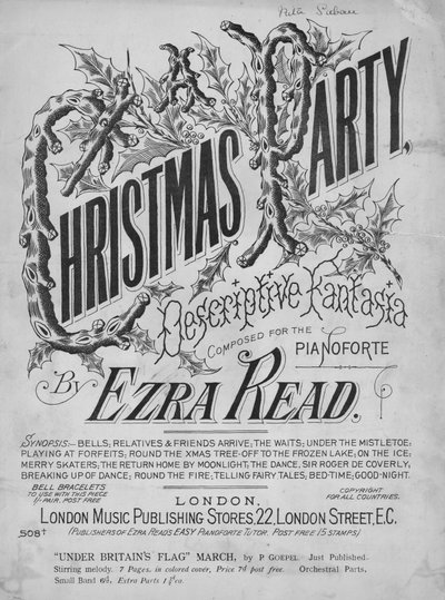 Festa di Natale, c1909 da Unbekannt