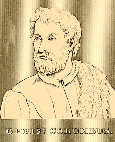 Cristoforo Colombo, 1451-1506, 1830 da Unbekannt