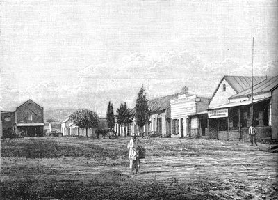 Piazza della Chiesa, Pretoria, c1880s da Unbekannt