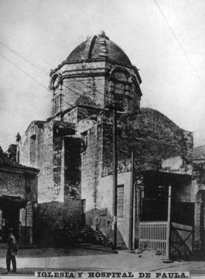 Chiesa e ospedale Paula, 1664 da Unbekannt