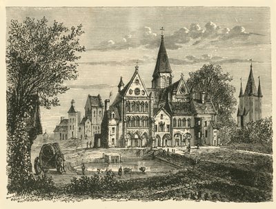 Chiesa e Torre del Tempio, Parigi, 1890 da Unbekannt