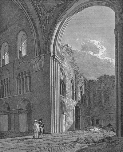 Chiesa di San Bartolomeo il Grande a West Smithfield, Città di Londra, 1822 da Unbekannt