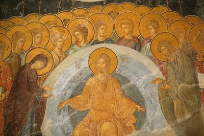 Chiesa di San Salvatore di Chora. Ultimo Giudizio, Istanbul, Turchia da Unbekannt