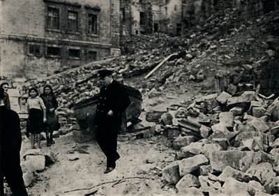 Churchill visita Malta devastata, 1943, 1945 da Unbekannt