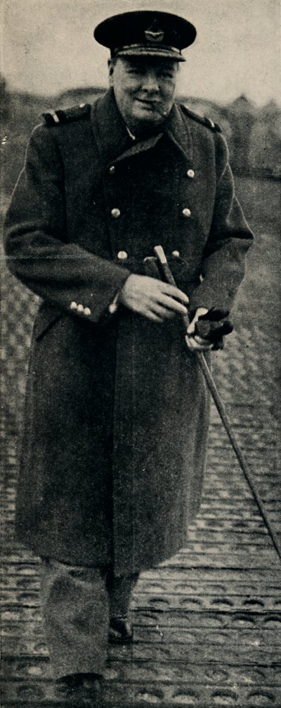 Churchill come aviatore, c1945 da Unbekannt