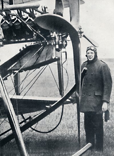 Churchill si interessò agli aeroplani e prevedeva le maggiori possibilità da Unbekannt