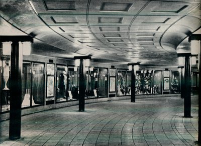 Area di circolazione della stazione di Piccadilly Circus da Unbekannt