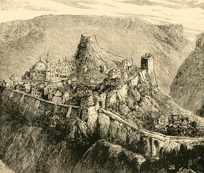 Cittadella e Palazzo degli Antichi Re di Bulgaria a Tirnova, 1890 da Unbekannt