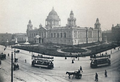 Municipio, Belfast, 1917 da Unbekannt