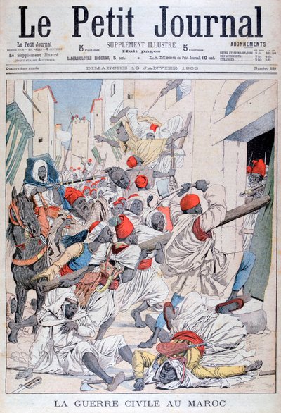 Guerra civile in Marocco, 1903 da Unbekannt