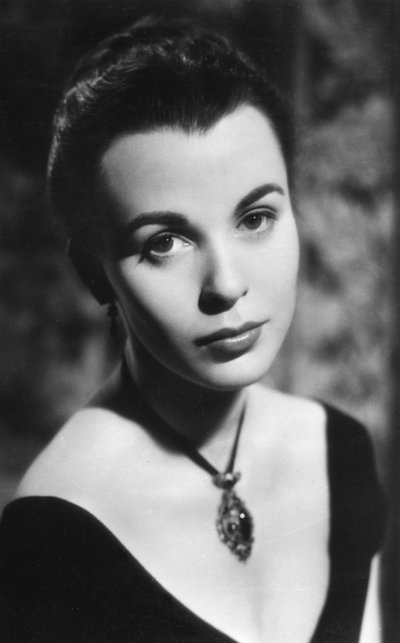 Claire Bloom, attrice inglese di cinema, teatro e televisione da Unbekannt