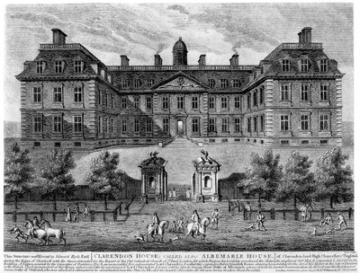 Clarendon House, Piccadilly, XVII secolo, 1908 da Unbekannt
