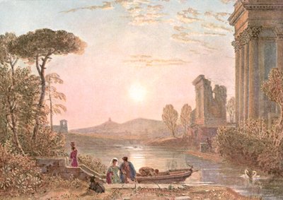 Paesaggio classico, c1900 da Unbekannt