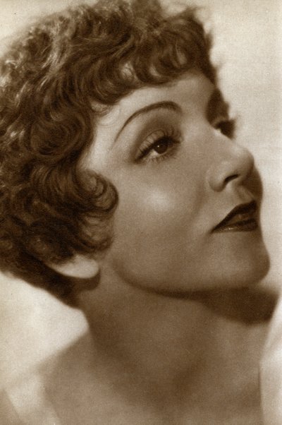 Claudette Colbert, attrice franco-americana da Unbekannt