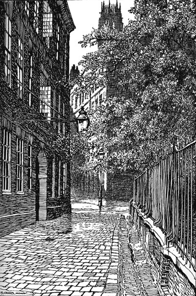 Cliffords Inn, vista verso nord, 1903 da Unbekannt