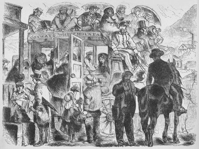 Carrozze per località di villeggiatura e hotel, c1859, 1938 da Unbekannt