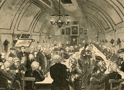 Cogers Hall, da una vecchia stampa da Unbekannt