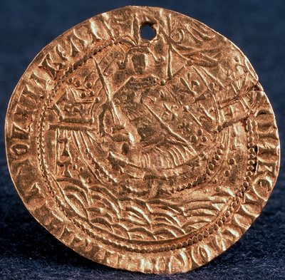 Moneta Korabelnik di Zar Ivan III, Retro: Sovrano sulla sua nave da Unbekannt
