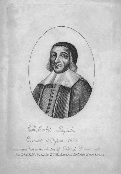 Coll. Corbet. Regicida, 1810 da Unbekannt