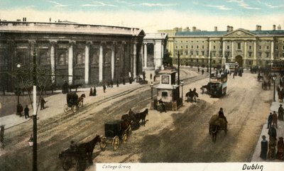 College Green - Dublino, fine XIX - inizio XX secolo da Unbekannt
