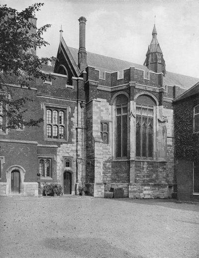 College Hall, da Brewhouse Yard, 1926 da Unbekannt