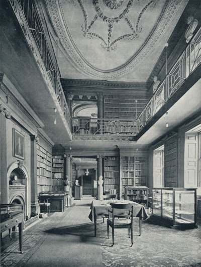 Biblioteca del College: La parte centrale, 1926 da Unbekannt