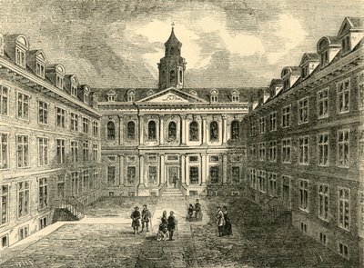 Collegio dei Medici, Warwick Lane. Interno del Quadrilatero, c1872 da Unbekannt