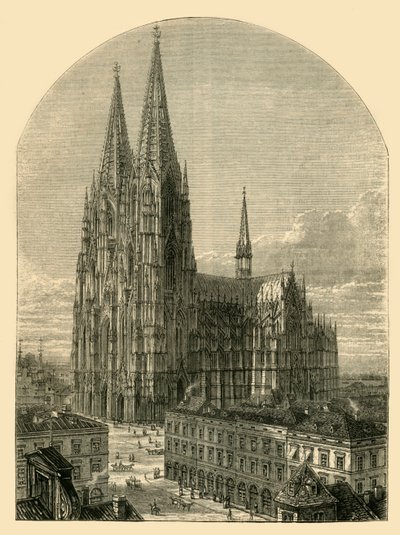 Cattedrale di Colonia completata, 1881 da Unbekannt