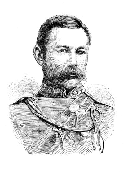 Colonnello Drury Lowe, C.B., c1880 da Unbekannt