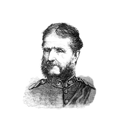 Colonnello Nugent, comandante dei Royal Engineers, c1882 da Unbekannt