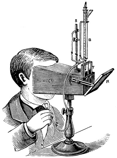 Colorimetro, dopo un disegno di Labilliardiere con modifiche di Salleron, 1871 da Unbekannt