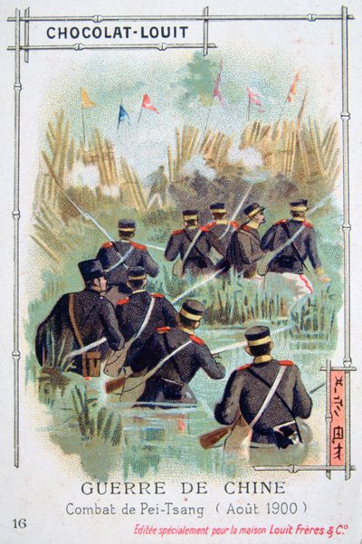 Combattimento a Pei-Tsang, Cina, Ribellione dei Boxer, agosto 1900 da Unbekannt