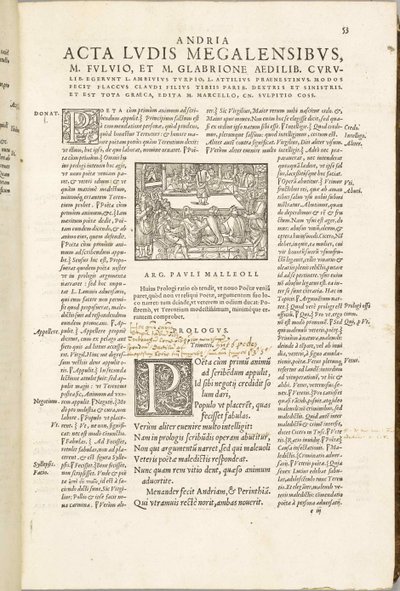 Comédies de Térence di Jean de Roigny, 1552 da Unbekannt