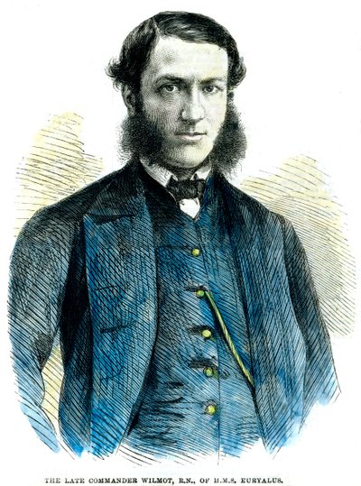 Comandante Wilmot, della HMS Euryalus da Unbekannt