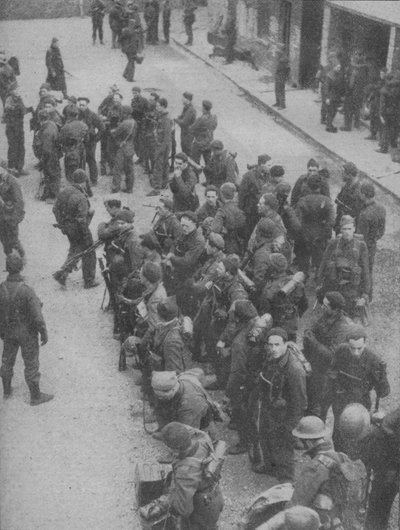 Commando che hanno perforato le difese del Canale a Boulogne, 1942 da Unbekannt