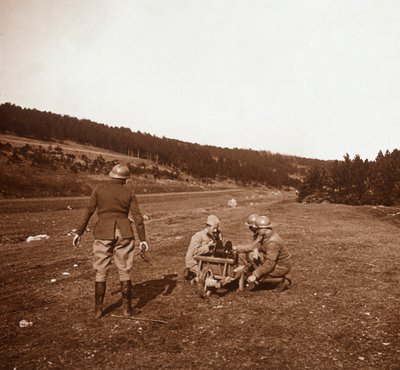 Comunicazioni, Genicourt, Francia settentrionale, c1914-c1918 da Unbekannt