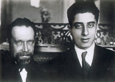 Compositori Nikolai Myaskovsky e Aram Khachaturian da Unbekannt