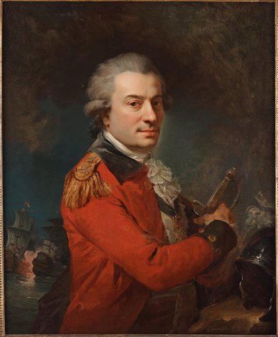 Conte Pierre André de Suffren de Saint-Tropez 1729-1788, metà del XVIII secolo da Unbekannt