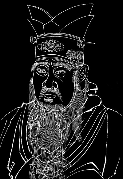 Confucio 551-479 a.C., filosofo cinese da Unbekannt