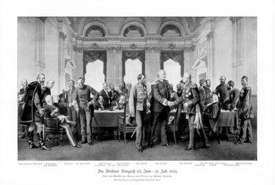 Congresso di Berlino, 13 giugno-13 luglio 1878 da Unbekannt